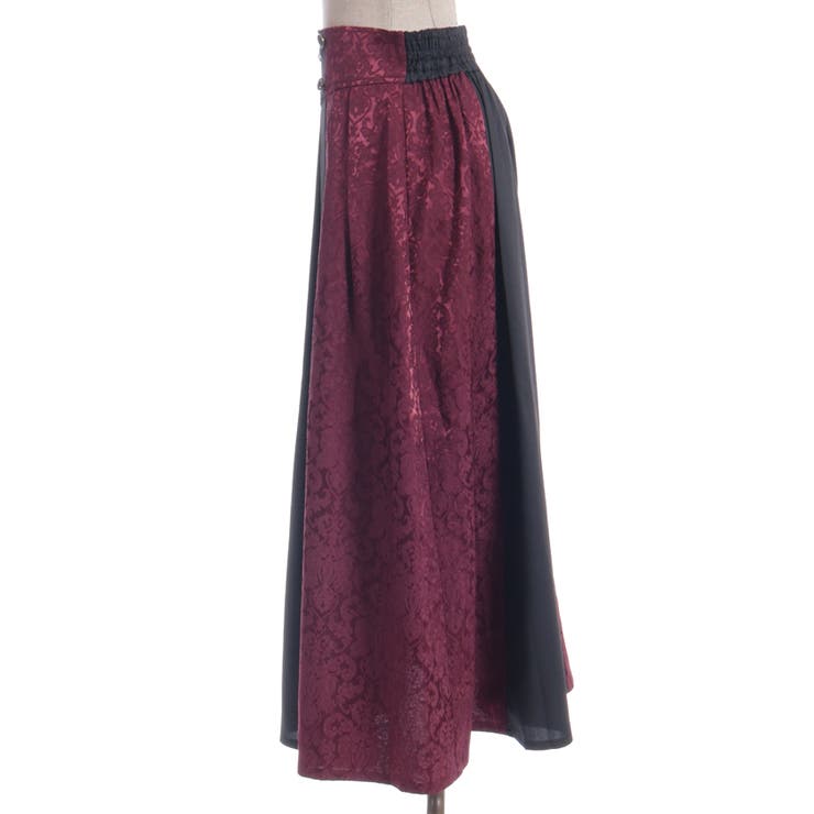 チェーン付ジャガード切替スカート | axes femme | 詳細画像24 