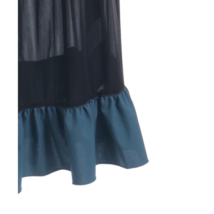 チェーン付き配色使いスカート | axes femme | 詳細画像29 