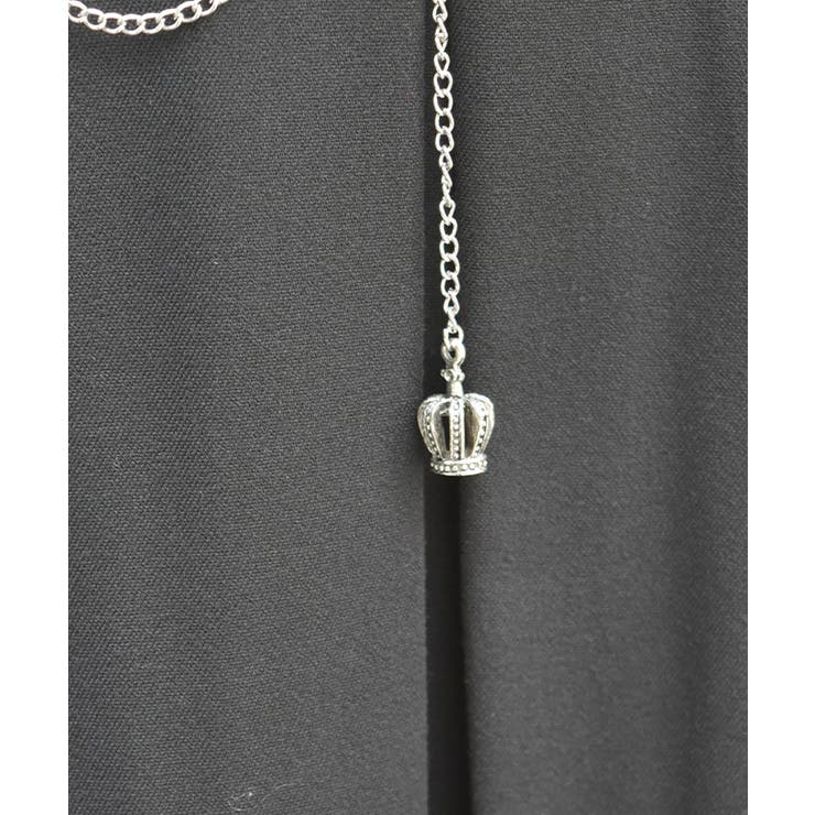 チェーン付き配色使いスカート | axes femme | 詳細画像7 