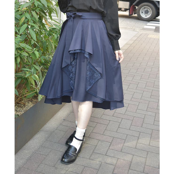 レース×フリルスカート | axes femme | 詳細画像4 