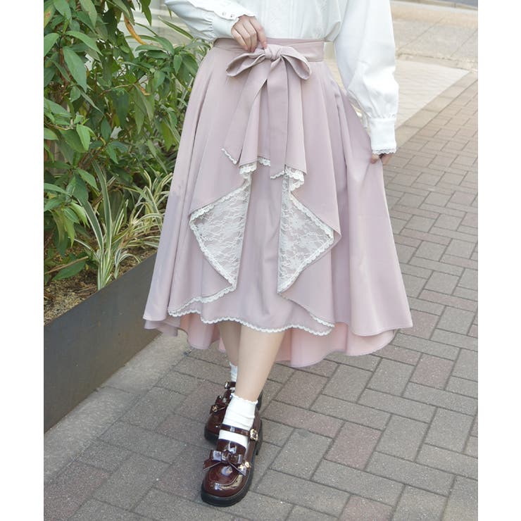 レース×フリルスカート | axes femme | 詳細画像6 