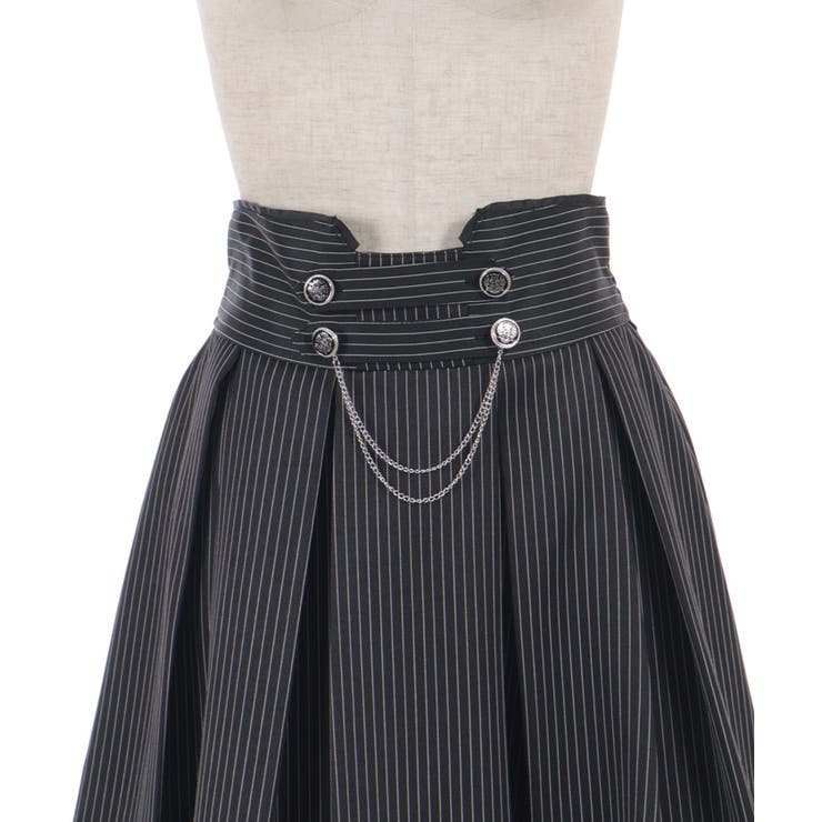 チェーン付ダブルボタンスカート | axes femme | 詳細画像20 