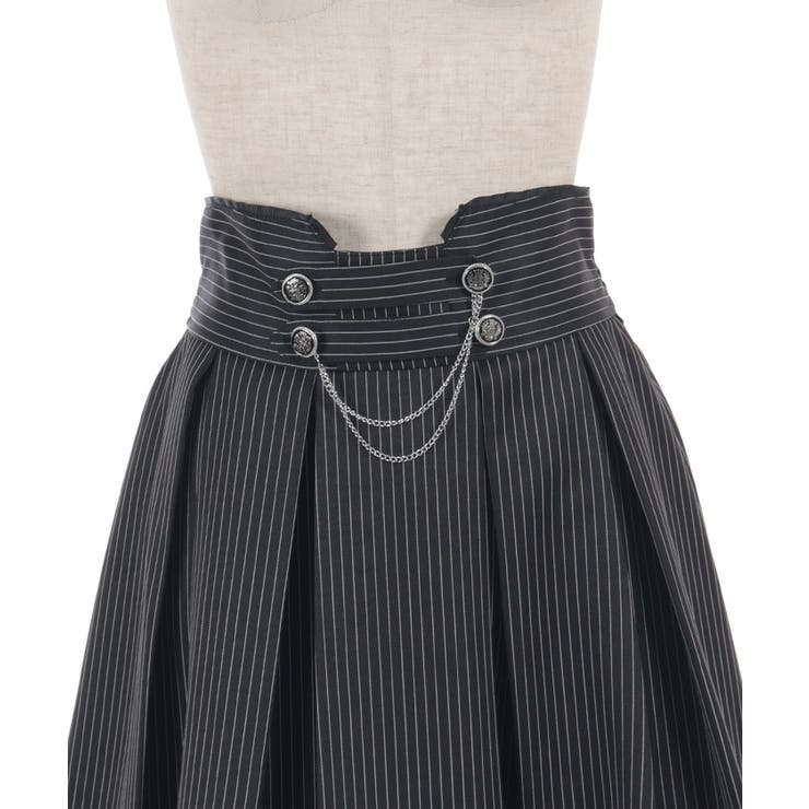 チェーン付ダブルボタンスカート | axes femme | 詳細画像22 