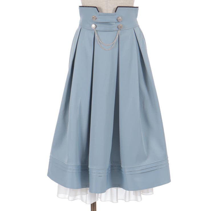 チェーン付ダブルボタンスカート | axes femme | 詳細画像24 