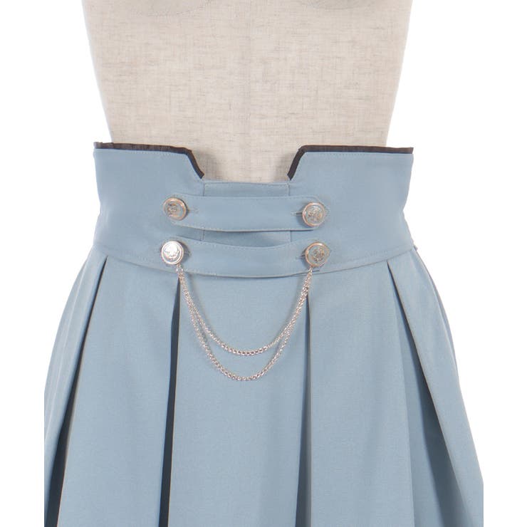 チェーン付ダブルボタンスカート | axes femme | 詳細画像29 