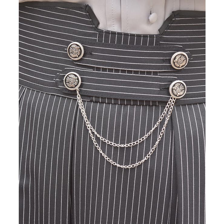 チェーン付ダブルボタンスカート | axes femme | 詳細画像6 