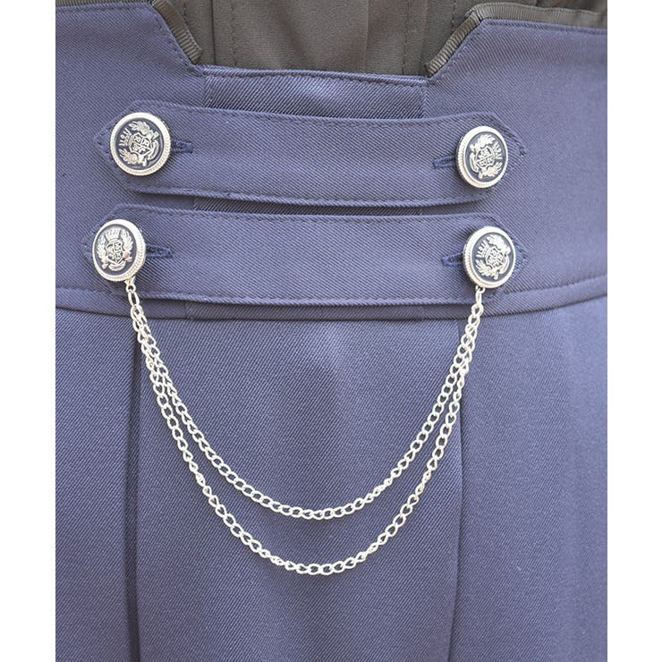 チェーン付ダブルボタンスカート | axes femme | 詳細画像8 