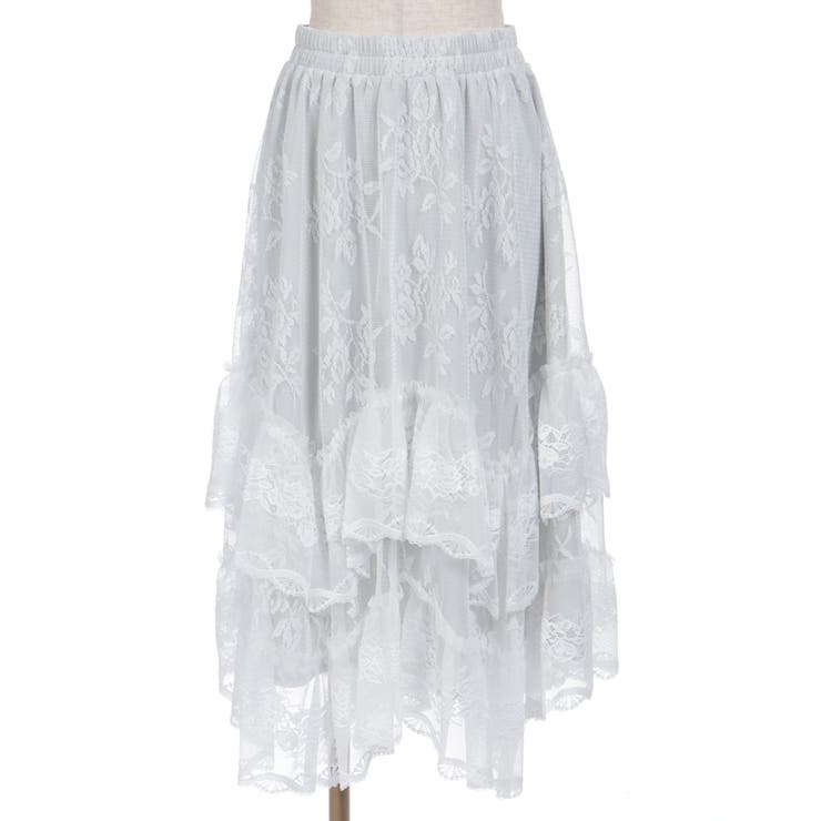 レースフリルスカート | axes femme | 詳細画像21 