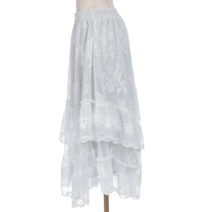 レースフリルスカート | axes femme | 詳細画像22 