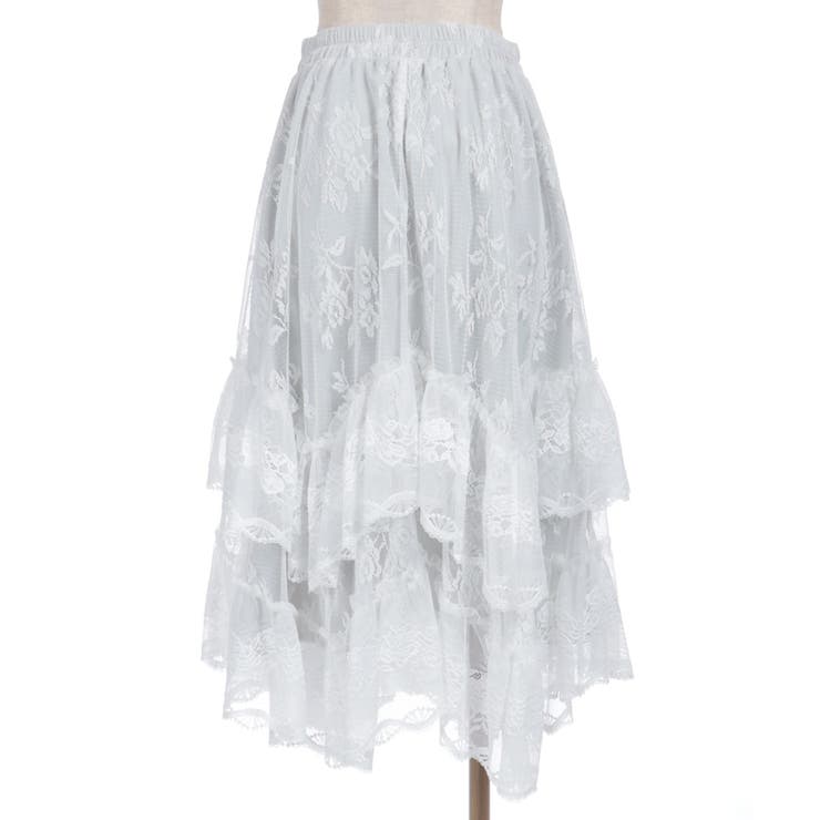 レースフリルスカート | axes femme | 詳細画像23 