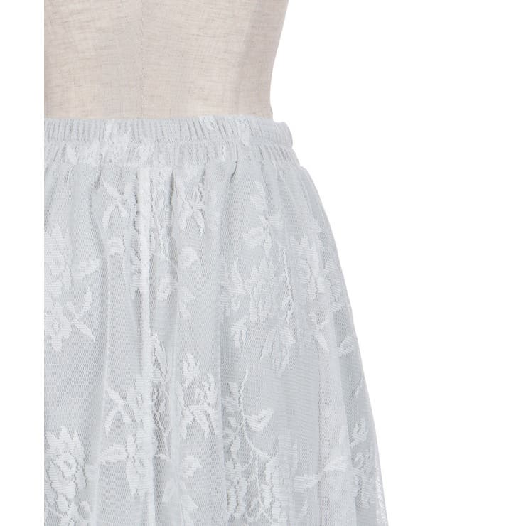 レースフリルスカート | axes femme | 詳細画像28 