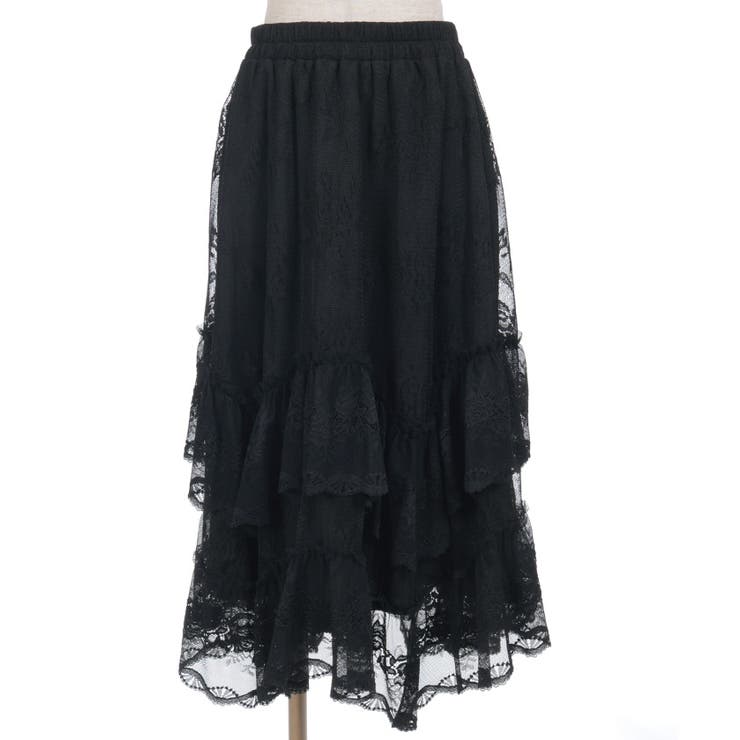 レースフリルスカート | axes femme | 詳細画像7 