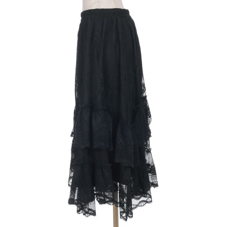 レースフリルスカート | axes femme | 詳細画像8 