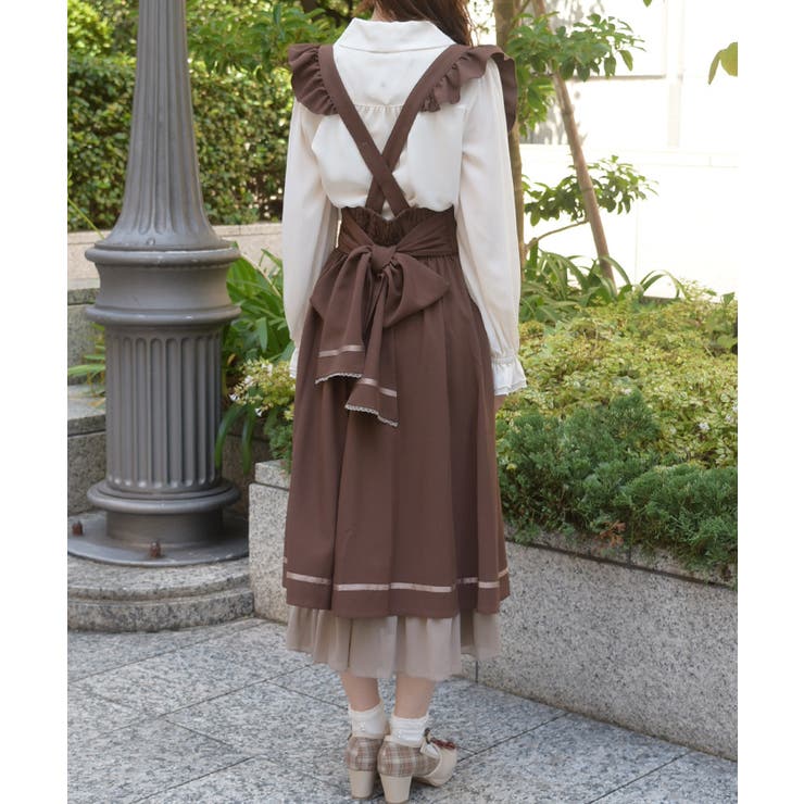 フリルサス付スカート | axes femme | 詳細画像3 