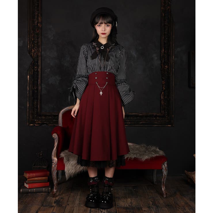 クロス×ハイウエストＳＫ | axes femme | 詳細画像1 