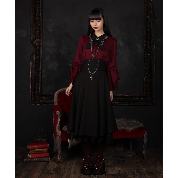クロス×ハイウエストＳＫ | axes femme | 詳細画像6 
