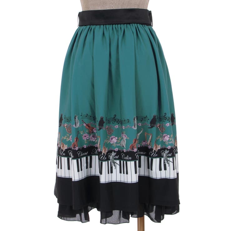 完売品 ⭐️新品タグ付き ❤️XXSサイズ ANEW レディース　スカート　カーキ ベルベットドールスカート | kawaii | axes femme online shop