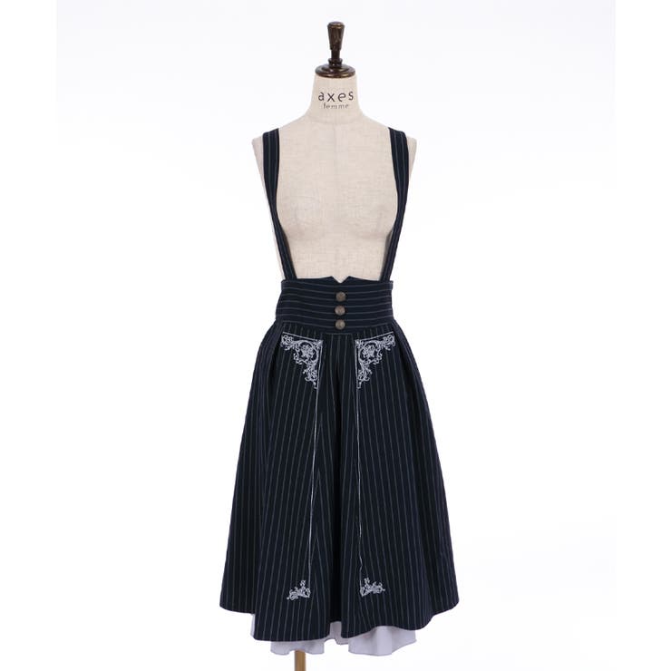 サス付ハイウエストSK[品番：IGAW0001387]｜axes femme（アクシーズ