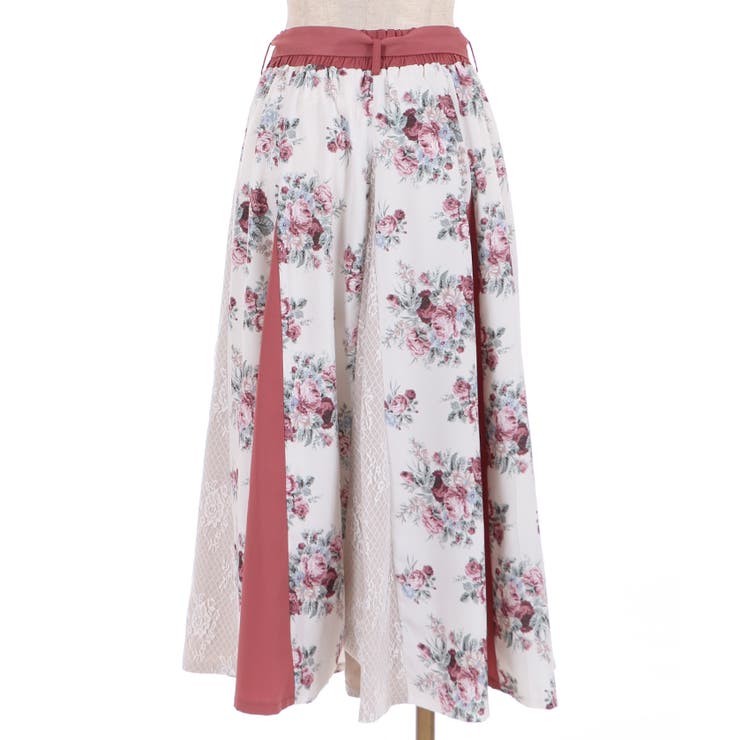 axes femme アイスローズ柄スカート アイスローズ柄スカート | outlet | axes femme online shop