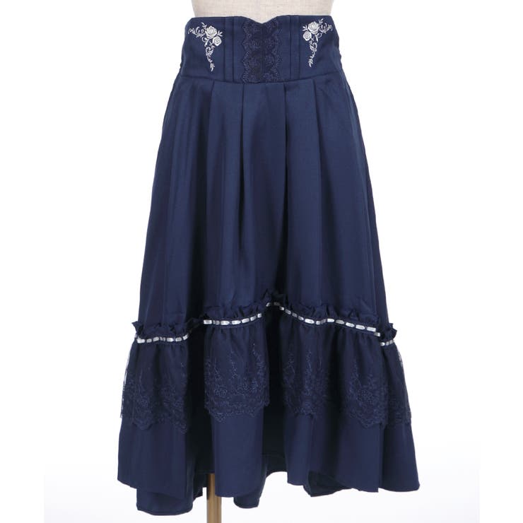 サス付フィッシュテールSK[品番：IGAW0001873]｜axes femme
