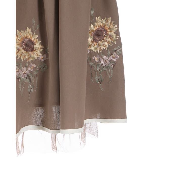 向日葵クロスステッチ刺繍SK[品番：IGAW0002059]｜axes femme