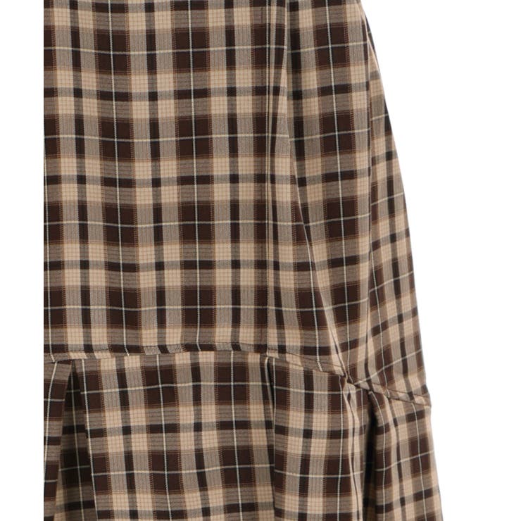 チェックフィッシュテールスカート | axes femme | 詳細画像17 