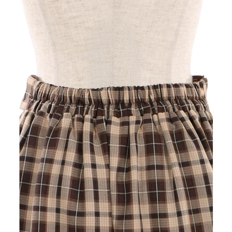 チェックフィッシュテールスカート | axes femme | 詳細画像18 