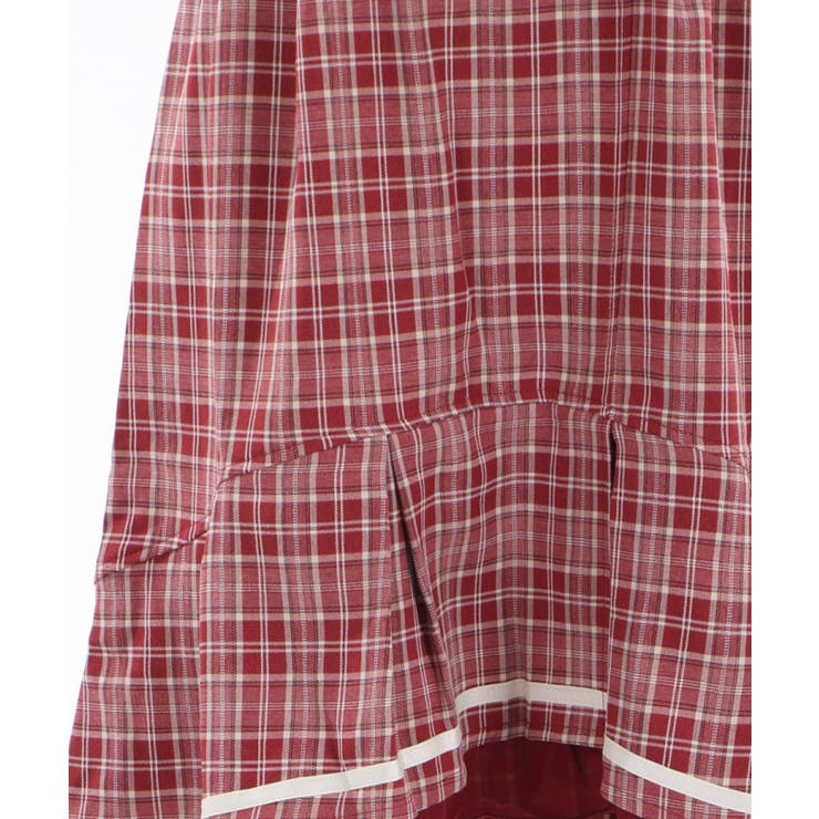 チェックフィッシュテールスカート | axes femme | 詳細画像8 