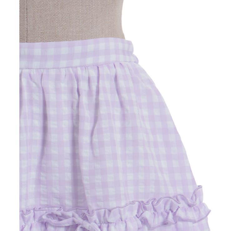 ギンガムティアードスカート | axes femme | 詳細画像21 