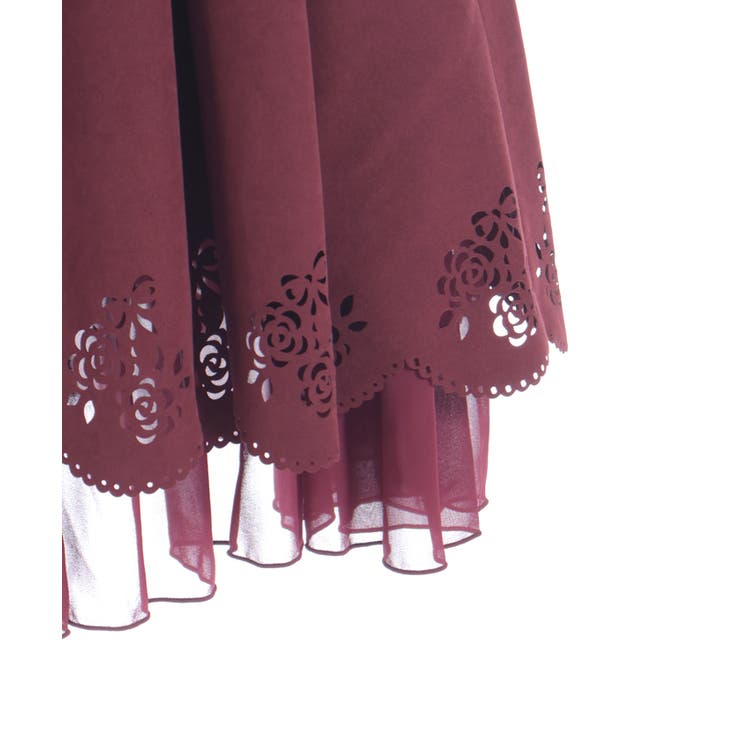 スカラップ×カットワークスカート | axes femme | 詳細画像17 