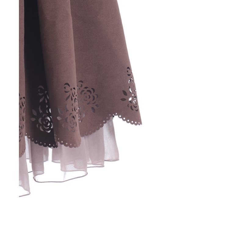 スカラップ×カットワークスカート | axes femme | 詳細画像9 