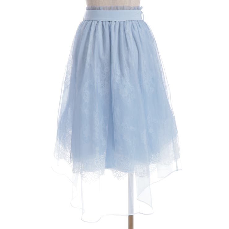 レース×チュールイレヘムスカート | axes femme | 詳細画像11 