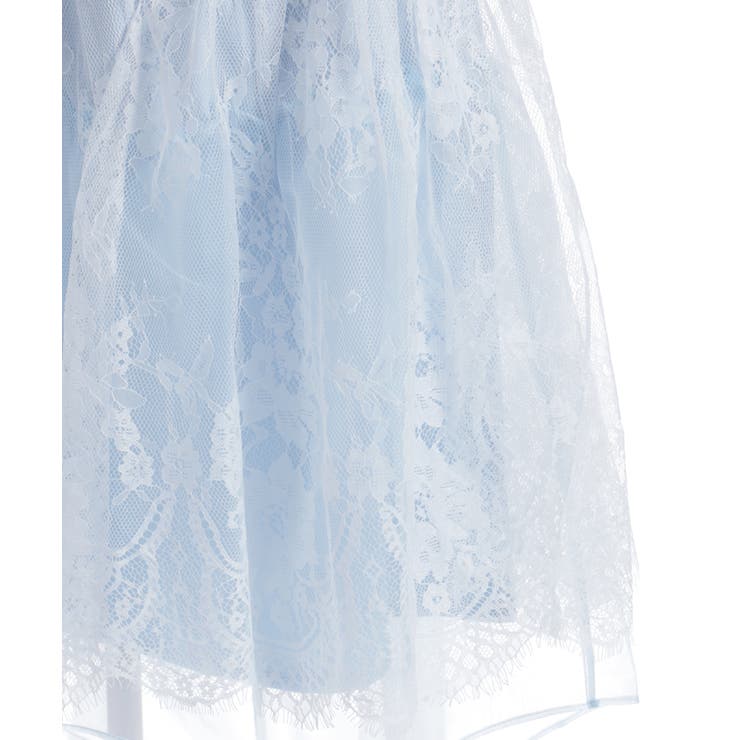 レース×チュールイレヘムスカート | axes femme | 詳細画像15 