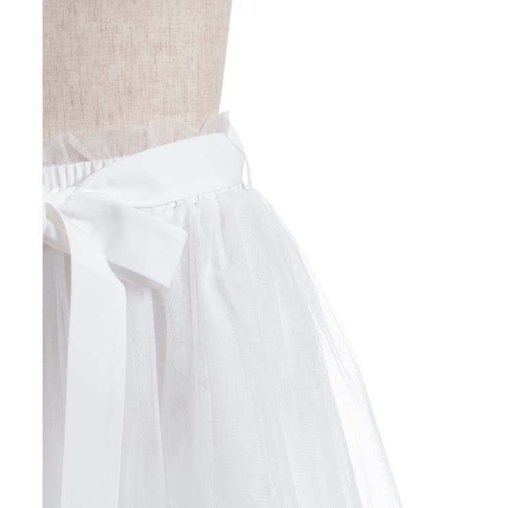 レース×チュールイレヘムスカート | axes femme | 詳細画像20 