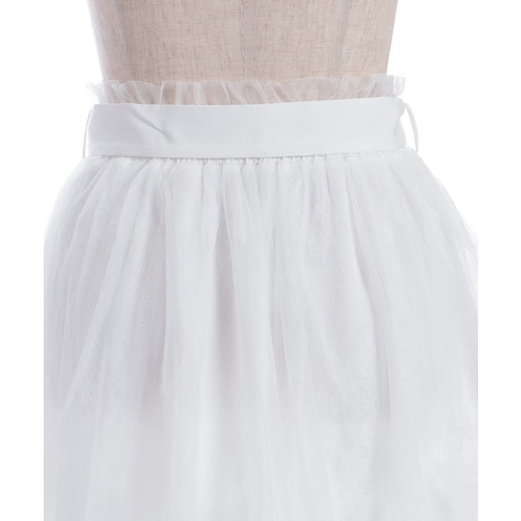 レース×チュールイレヘムスカート | axes femme | 詳細画像23 