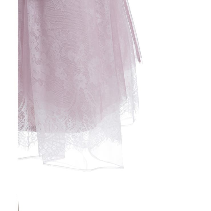 レース×チュールイレヘムスカート | axes femme | 詳細画像28 