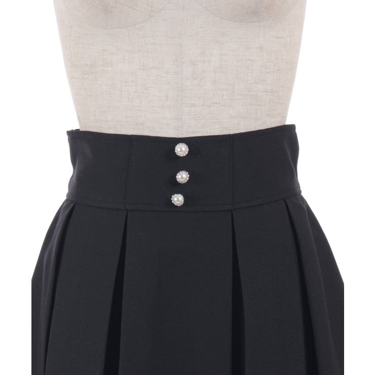 ネコ×楽譜刺繍スカート | axes femme | 詳細画像16 