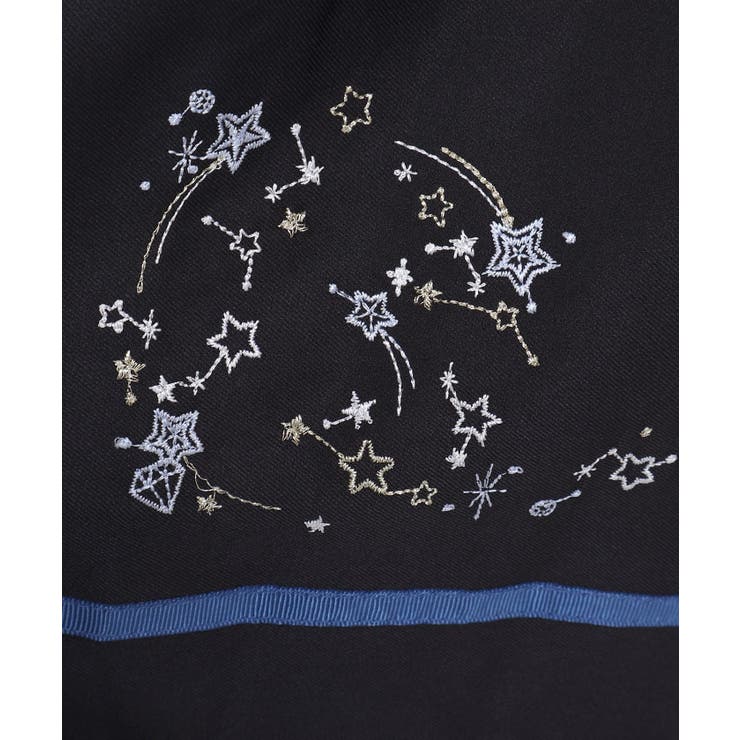 スパークル刺繍配色スカート | axes femme | 詳細画像24 