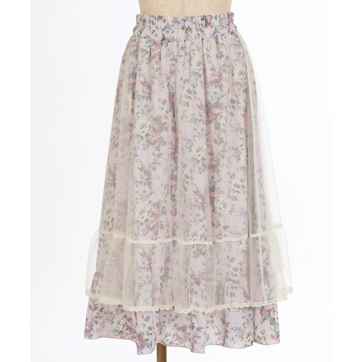 axes femme スカートまとめ売り 6点 レース 花柄 クラシカル M マルチWAYレース花柄スカート[品番：IGAW0005069]｜axes femme
