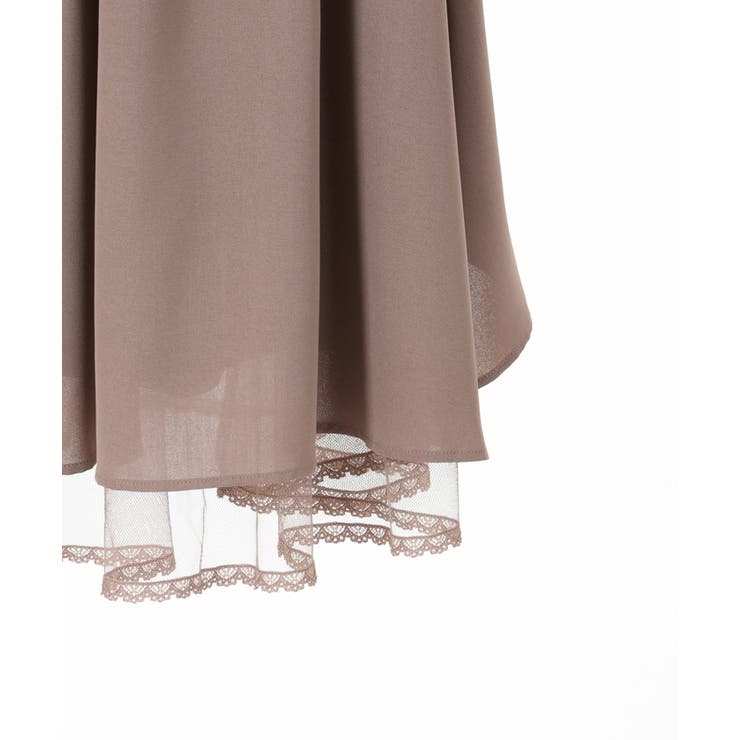 ビット付バックフリルスカート[品番：IGAW0004215]｜axes femme