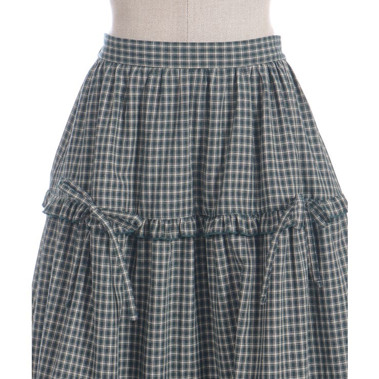 リボン付ロングティアードスカート | axes femme | 詳細画像14 