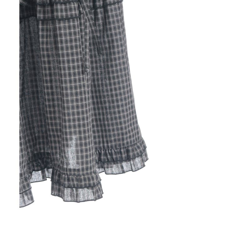 リボン付ロングティアードスカート | axes femme | 詳細画像21 