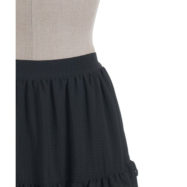 シアーギンガムティアードスカート | axes femme | 詳細画像21 