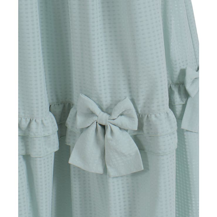 シアーギンガムティアードスカート | axes femme | 詳細画像29 