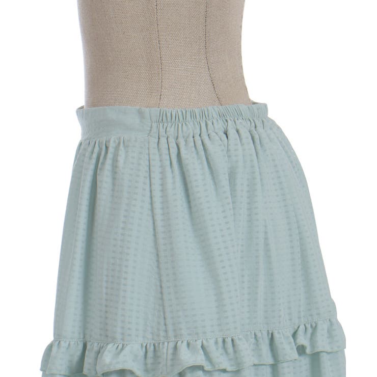 シアーギンガムティアードスカート | axes femme | 詳細画像30 