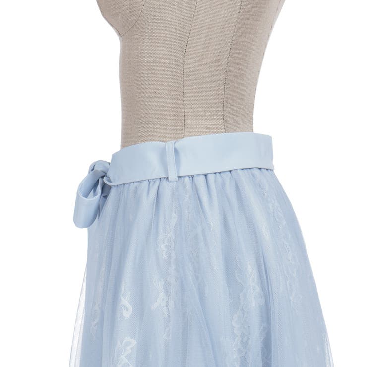 チュール×レースロングスカート | axes femme | 詳細画像20 