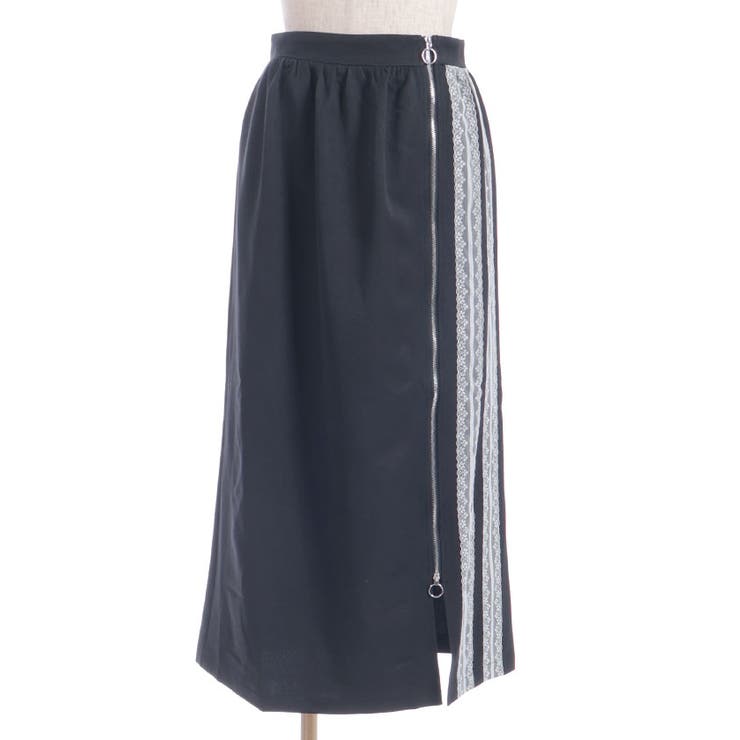 レースラインジップタイトスカート | axes femme | 詳細画像15 