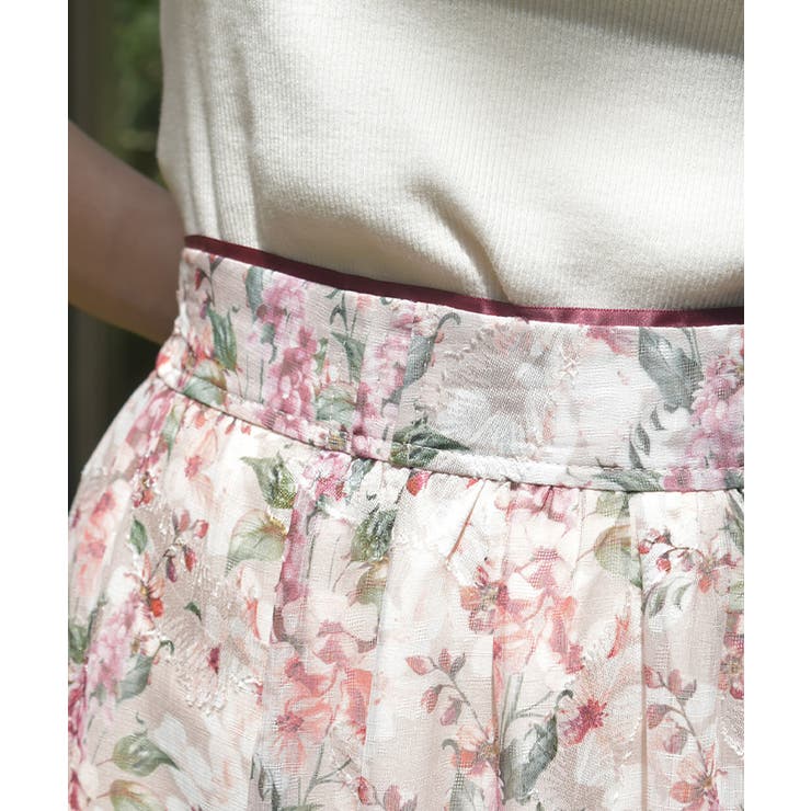 フラワープリントスカート | axes femme | 詳細画像11 