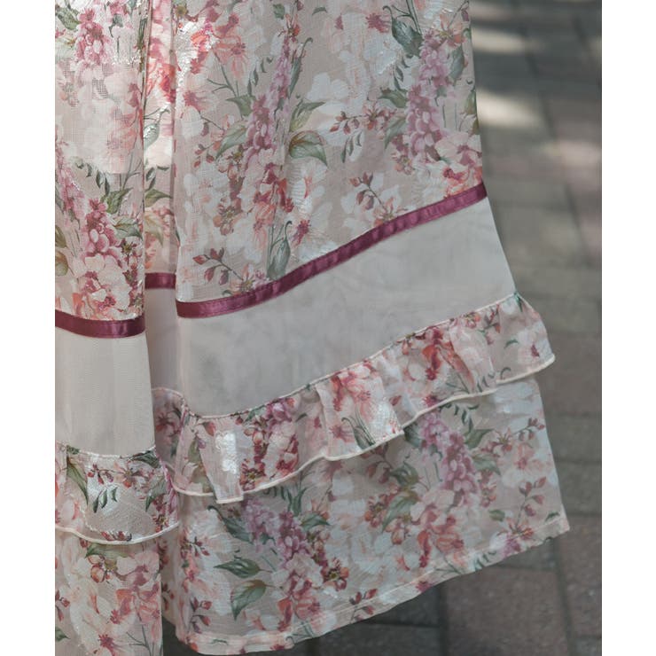 フラワープリントスカート | axes femme | 詳細画像12 