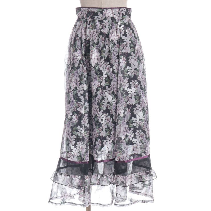 フラワープリントスカート | axes femme | 詳細画像24 